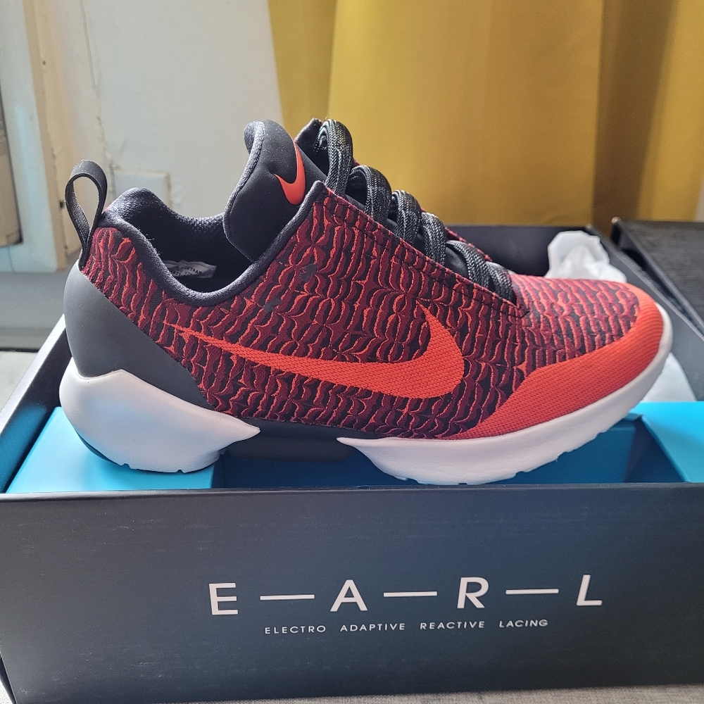 Nike HyperAdapt 1.0 'Habanero Red' Size 8.5 - Picture 12 of 13